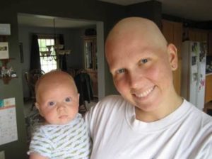 Leukemia Survivor and her Son
